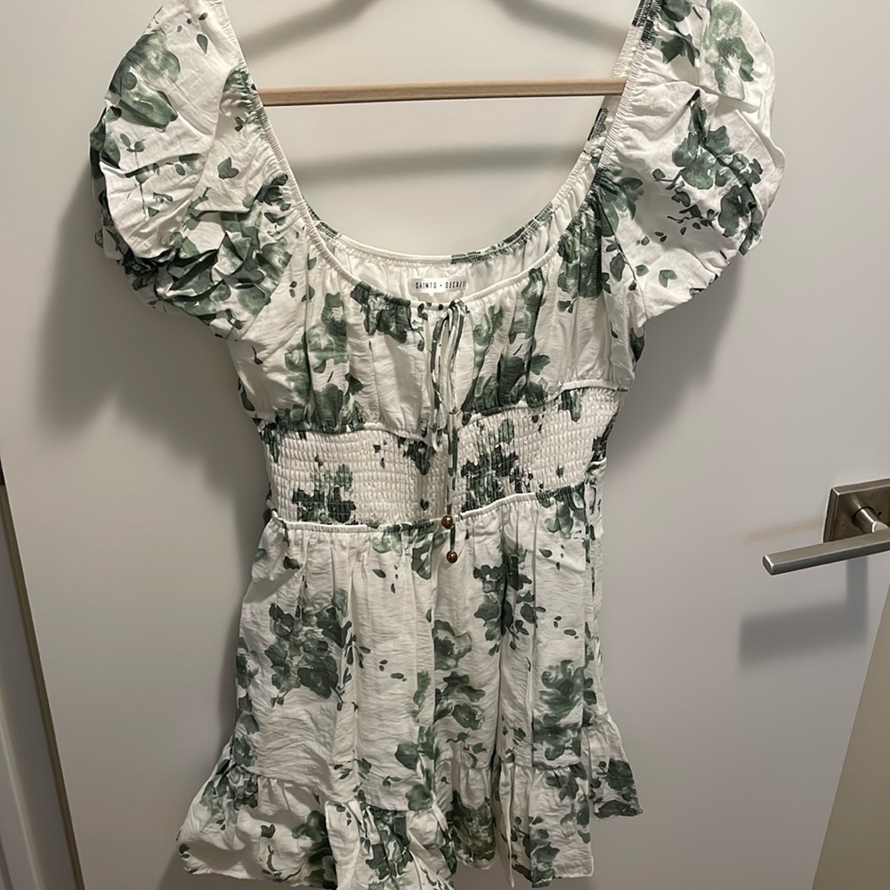 Woman’s size large floral dress - Australian Brand: SAINTS + SECRETS